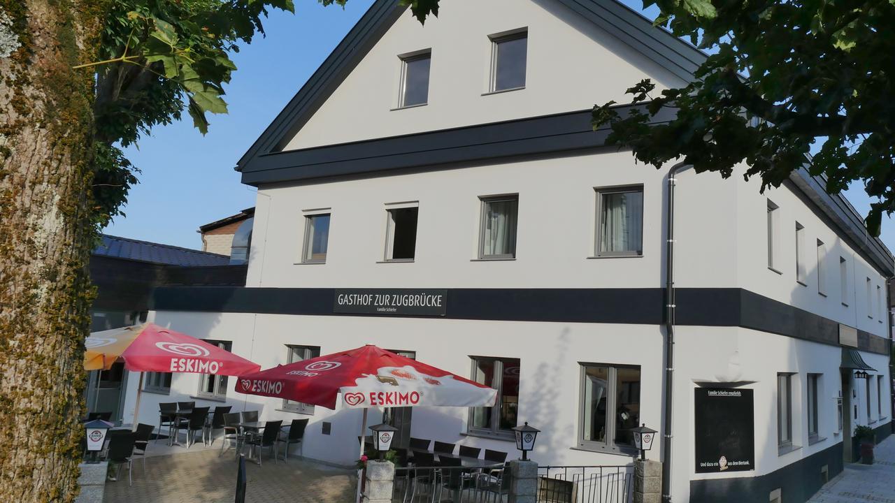 Kreuzen  Gasthof Schiefer Zur Zugbruecke מראה חיצוני תמונה